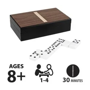 Legacy Deluxe Juego de 28 dominó de lujo doble 6 juego_2