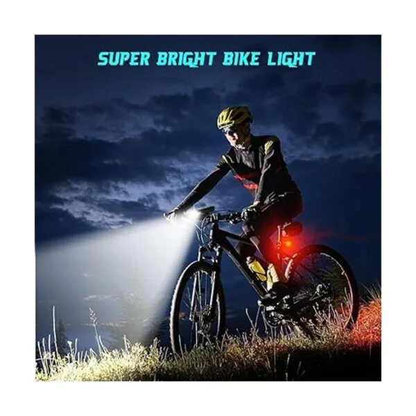 IPSXP 5000 Lumens Bike Light Set USB Rechargeable Bicycle_2