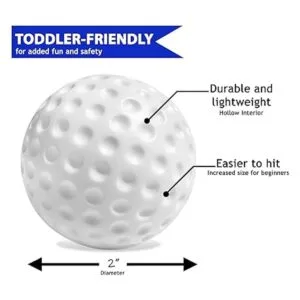 Pelota de golf de repuesto para niños pequeños y pequeños_2