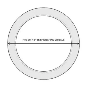 RangeWest Steering Wheel Cover UniversalFit Easy to_2