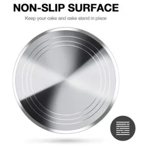 Puroma Tocadiscos giratorio de aleación de aluminio de 12