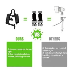 QITIM Conectores de empalme de alambre de bajo voltaje 10