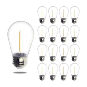 Jslinter S14 Tira de luces LED para exteriores de 1 W_1