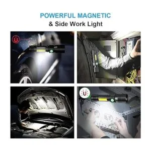 Linterna UV negra linterna negra recargable por USB con_3