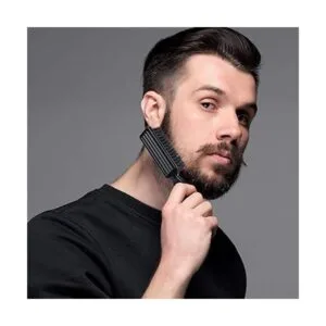 3 piezas Peluquería cuello plumero cepillo de pelo Clipper_3