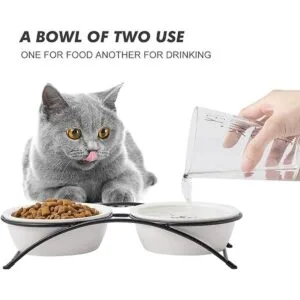 KitchenLeStar Cuencos para gatos cuencos para perros