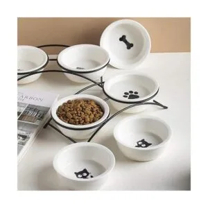 KitchenLeStar Cuencos para gatos cuencos para perros