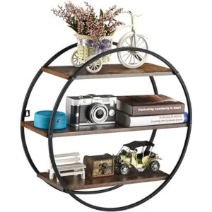 BCOZLUX Estantes flotantes estantes de pared de metal y