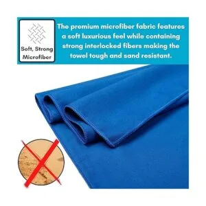 Birdrock Home Toalla de microfibra multiusos para la