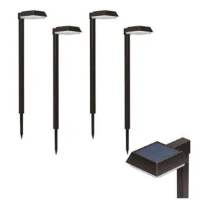 Bobcat Lighting Luces de energía solar para sendero súper_1