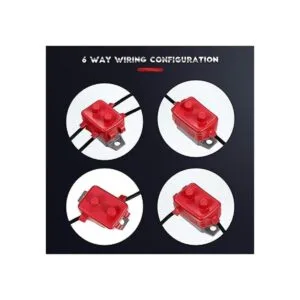 4 interruptores de circuito de reinicio automático CC de_6