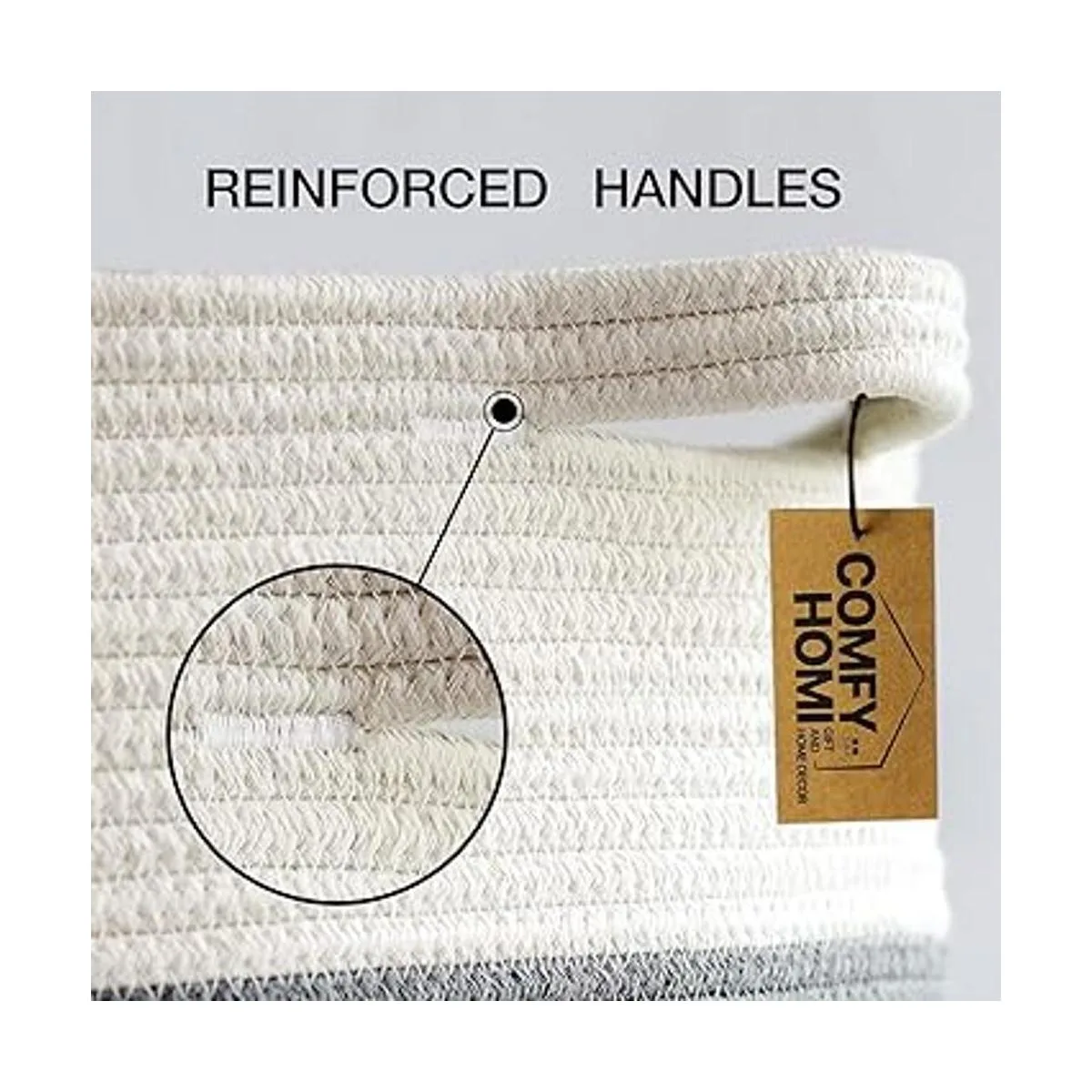 COMFYHOMI 2 cestas grandes de cuerda de algodón canasta_3