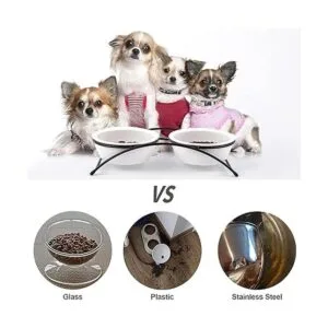 KitchenLeStar Cuencos para gatos cuencos para perros