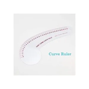 Regla métrica francesa 9 estilos de costura curva regla