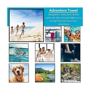 Birdrock Home Toalla de microfibra multiusos para la