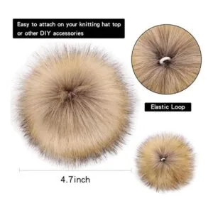 Tengsen 16 piezas de 4.7 pulgadas de pelo sintético