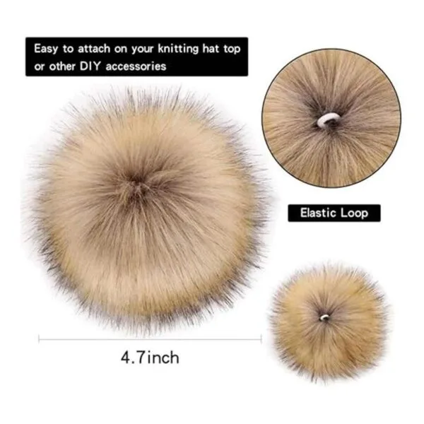 Tengsen 16 piezas de 4.7 pulgadas de pelo sintético
