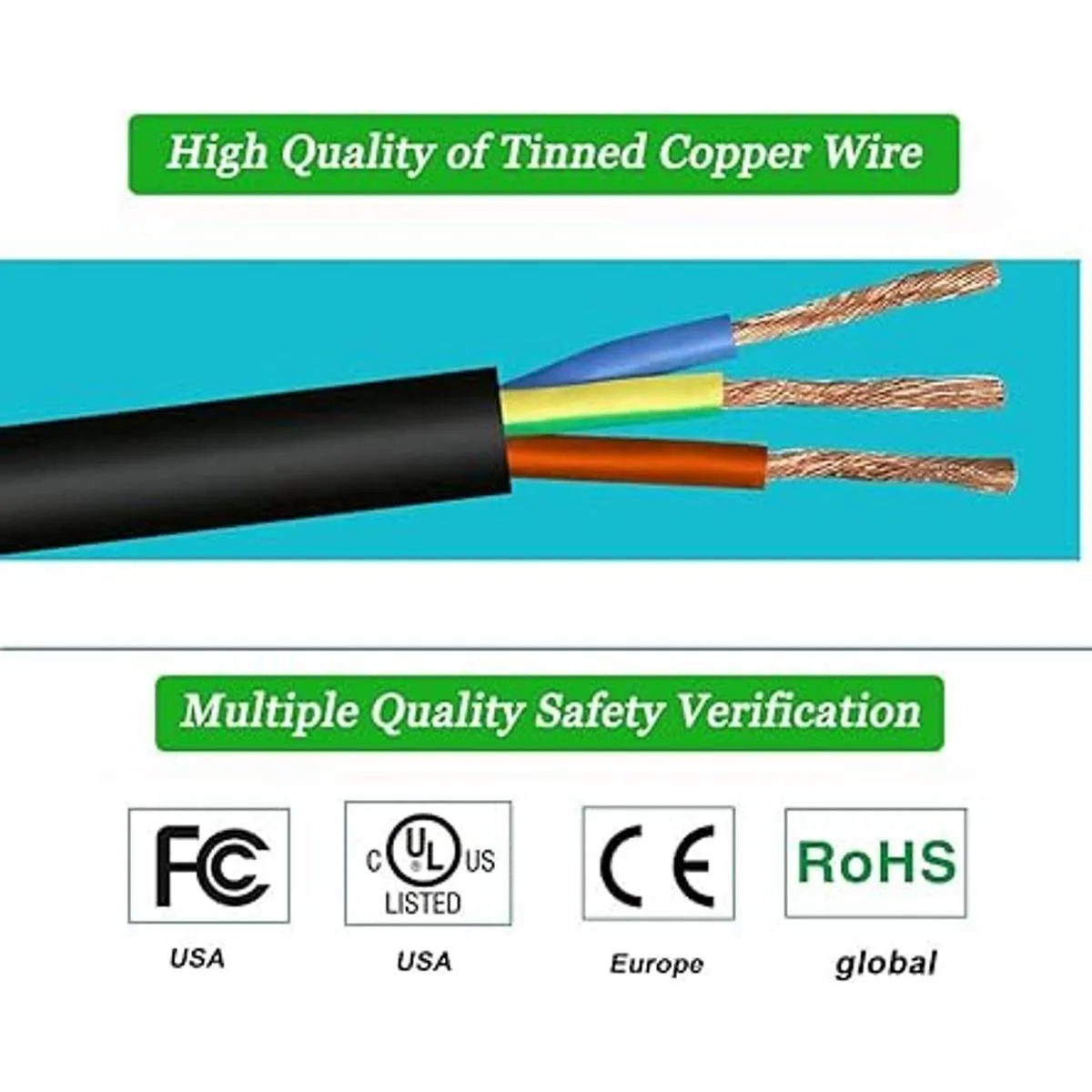 Cable de carga de fuente de alimentación de 9 V 1.5 A_6