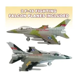 ArtCreativity Diecast F16 Fighting Falcon Jets con_2
