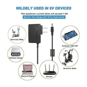 Cable de carga de fuente de alimentación de 9 V 1.5 A_2