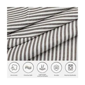 NLUS Paquete de 2 delantales de cocina ajustables con peto_3