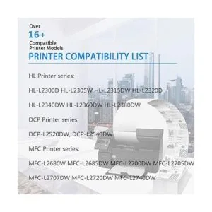 NineLeaf Cartucho de tóner compatible para Brother TN660_2