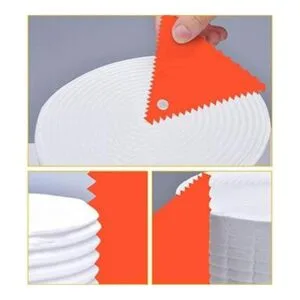 PZRT Juego de 6 rascadores de arcilla de plástico con_5