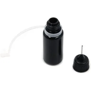 T Tulead Aplicador de punta negra botella de plástico con_5