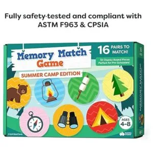 Juego de memoria a juego para niños 32 tarjetas de_6