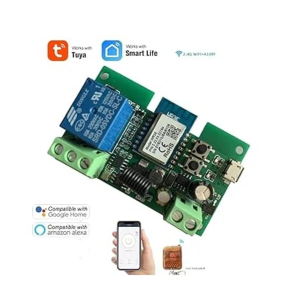 MHCOZY Módulo de relé inteligente inalámbrico WiFi para_2