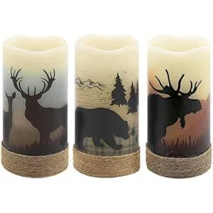 GenSwin Velas LED sin llama que funcionan con pilas_1