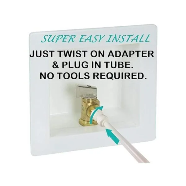 Metpure Línea de agua OD PEX de 6 pies x 14 pulgadas para_4