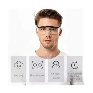 Gafas de seguridad industriales con lente antivaho lentes_2