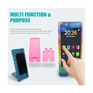 Soporte de teléfono celular molde de resina de silicona_3