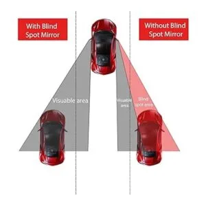 Livtee Espejo rectangular enmarcado espejo retrovisor_2