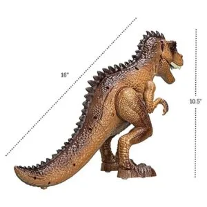 Greenbo Juguetes de dinosaurio Jurassic T Rex Battle_5