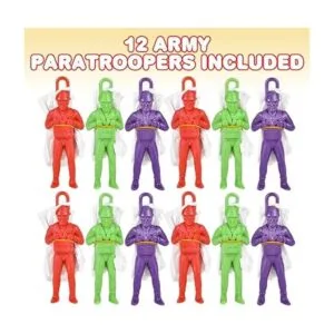 ArtCreativity Mini paracaidistas con paracaídas paquete_2