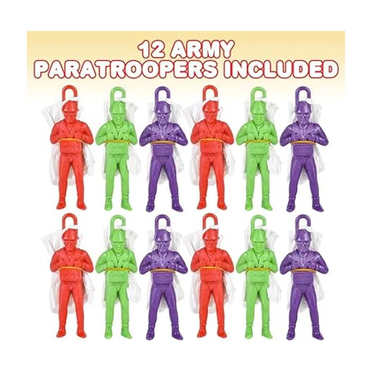 ArtCreativity Mini paracaidistas con paracaídas paquete_2