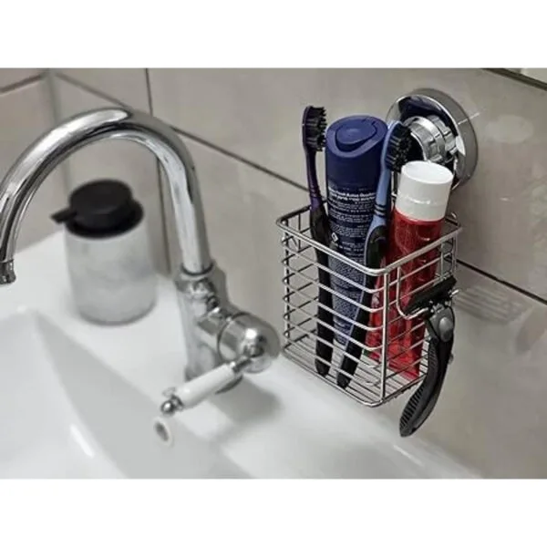 Soporte para cepillo de dientes con ventosa para montar en_5