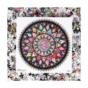 Bgraamiens Rompecabezas geométrico colorido de mandala_6