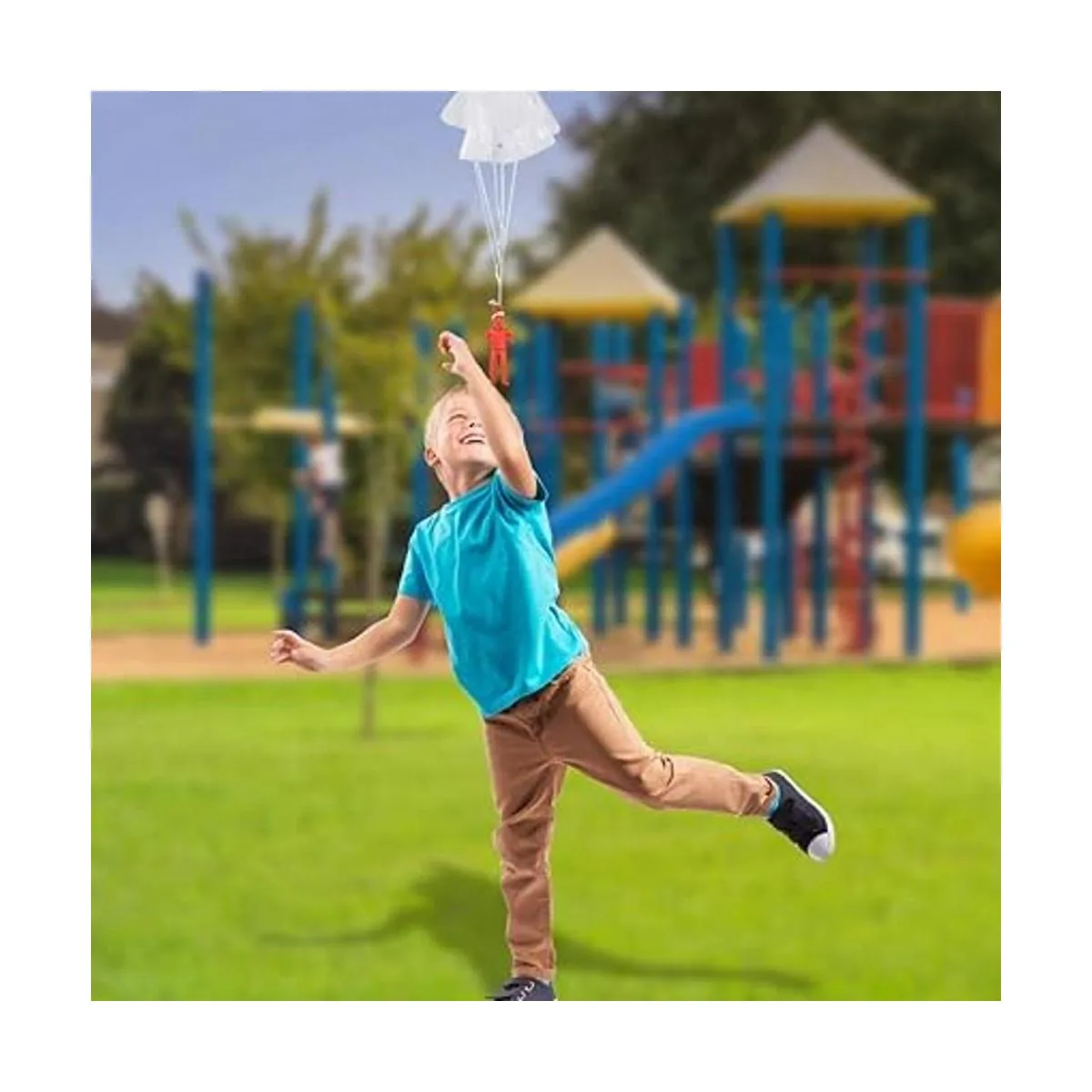 ArtCreativity Mini paracaidistas con paracaídas paquete_6