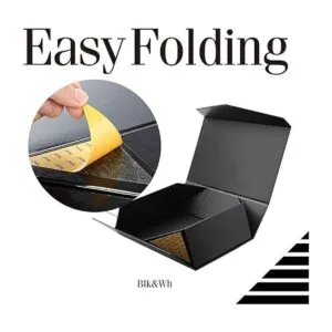 BLK WH Cajas de regalo de 14 x 9.5 x 4.5 in cajas de_5