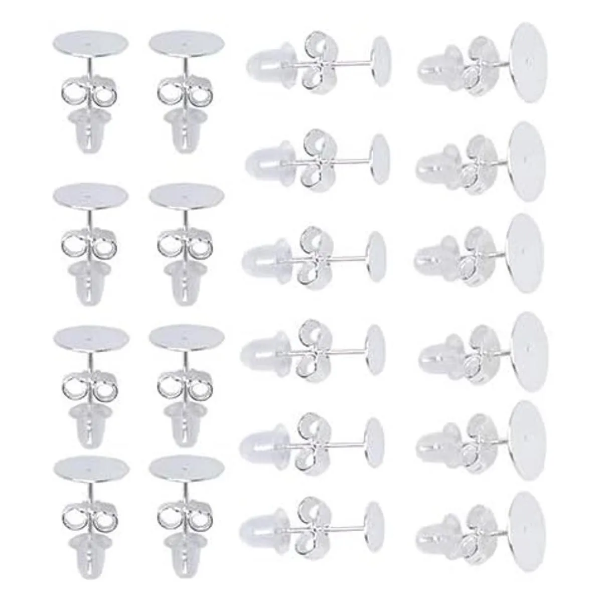 160 aretes chapados en plata de ley 925 con almohadilla_5