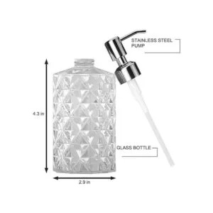 GLADPURE 2 dispensadores de jabón para manos recargables