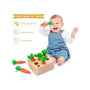 AOJOYS Montessori Juguetes de Pascua para bebés de 1 a 3_3