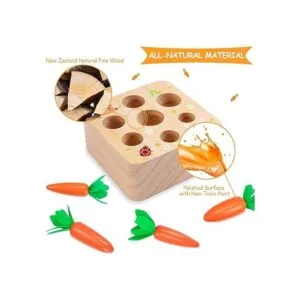 AOJOYS Montessori Juguetes de Pascua para bebés de 1 a 3_5