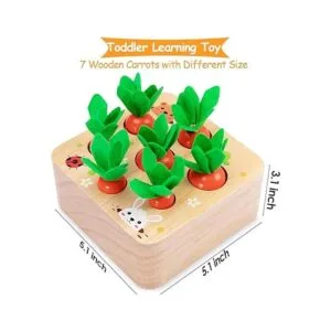 AOJOYS Montessori Juguetes de Pascua para bebés de 1 a 3_2