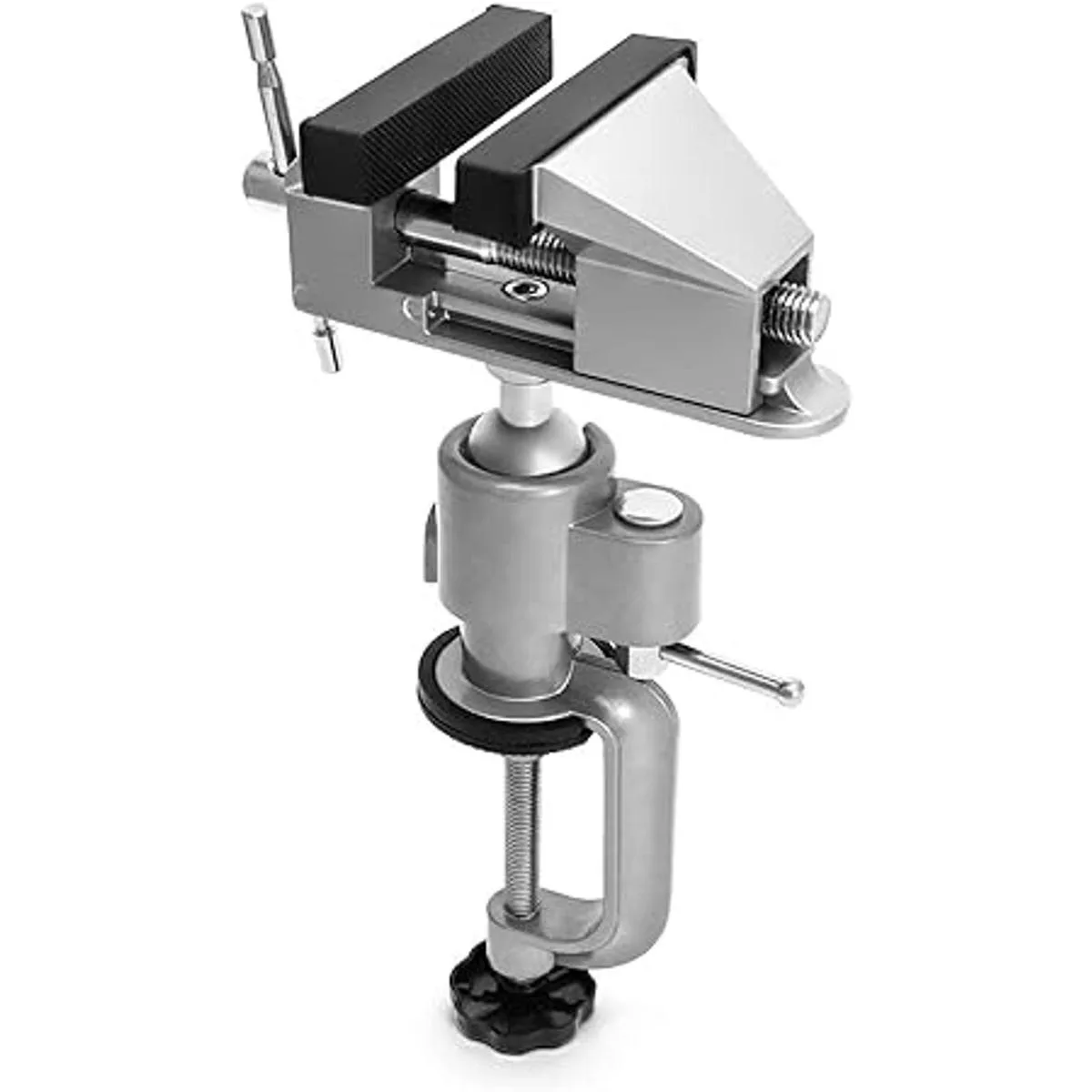 QWORK Abrazadera de mesa universal de 3 pulgadas que gira_2