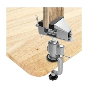 QWORK Abrazadera de mesa universal de 3 pulgadas que gira_3