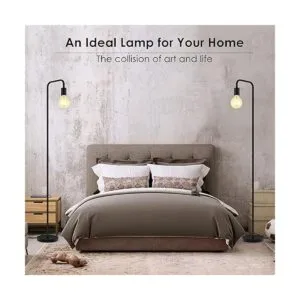 Lámpara de pie industrial. Lámpara de pie de 63 pulgadas_2